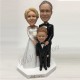 Patung Wedding Trio Family