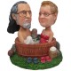 Patung Romance Bath Tub Couple